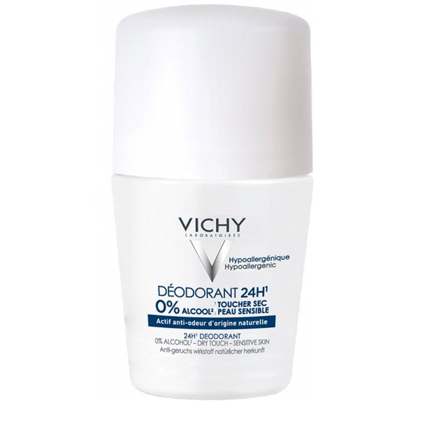 Lăn Khử Mùi Giúp Khô Thoáng Vùng Da Dưới Cánh Tay 48H Vichy 50ml