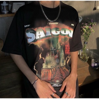 Áo Thun HADES SAI GON Tay Lỡ , Tee Áo Phông Local Brand Handes Sài Gòn Form Rộng Full Tag Unisex Nam Nữ LibraStore