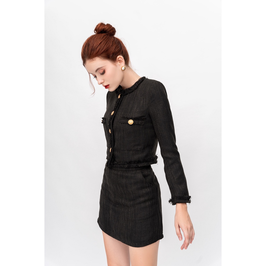 Set dạ tweed thiết kế Meemdy - Rina set