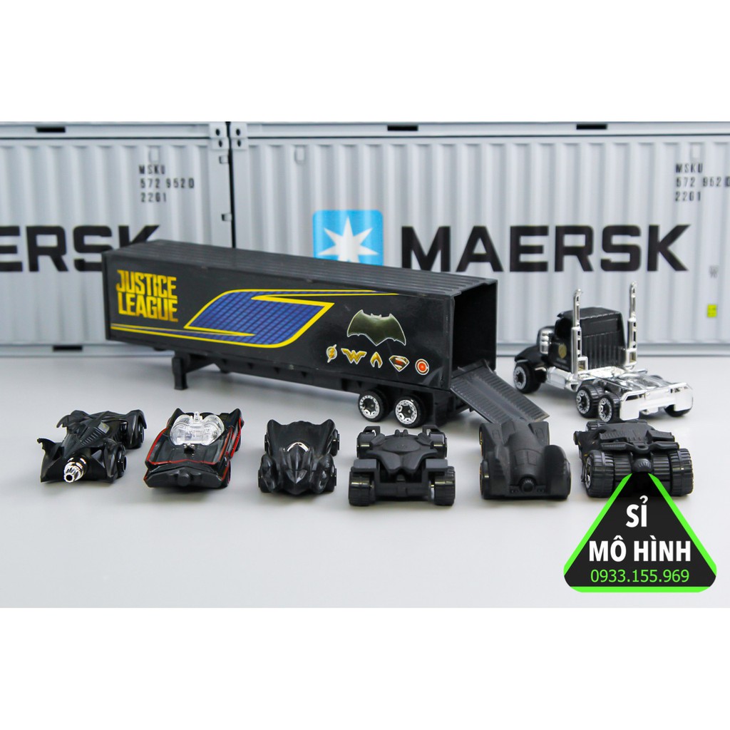 Bộ mô hình xe container Batman