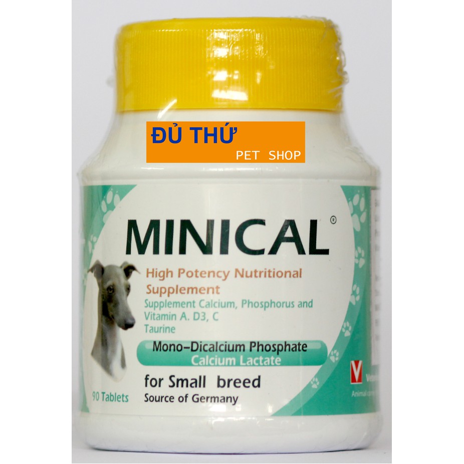 MINICAL - TPBSDD CHO CHÓ, MÈO