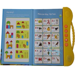 Combo sách điện tử +  8 bảng núm gỗ