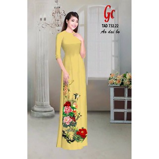 Vải 3D, vải may áo dài, vải áo dài