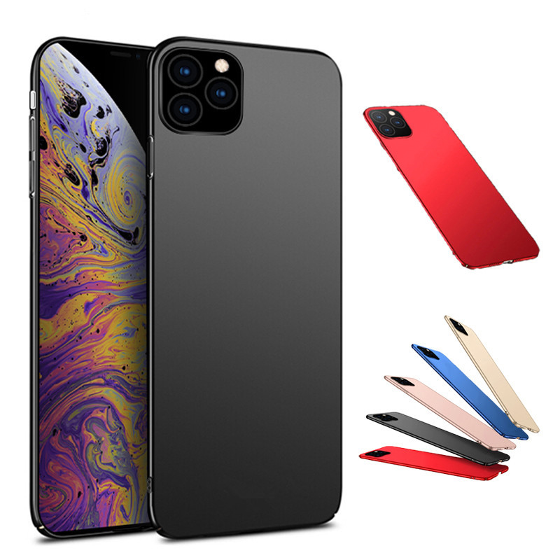 Ốp điện thoại bằng nhựa PC cứng siêu mỏng dành cho For iPhone 12 MINI 12 PRO MAX 11 PRO MAX XS MAX XR X