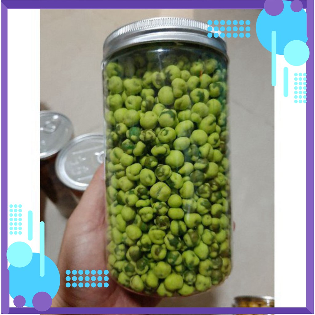 Đậu Hà Lan Wasabi hủ Pet 400g - Trai Đẹp Snacks - W Food