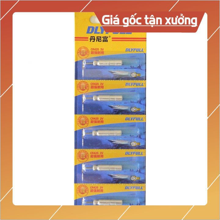 [SALE]  [ Vỉ 5 quả ] Pin Điện Tử Chuyên Dùng Cho Phao Câu Đài Câu Đêm PIN-CR-425