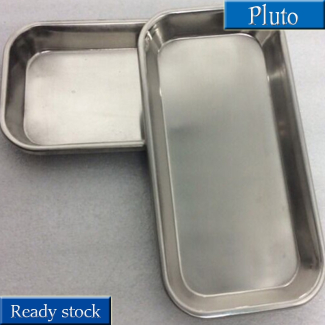 Khay chữ nhật đựng đồ y tế bằng inox tiện dụng