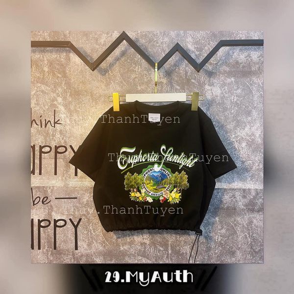 Áo thun CROPTOP ADLV  BST LISA