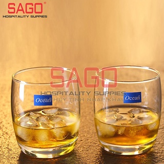 Ly Thủy Tinh Ocean Ivory Rock | Tùy Chọn Dung Tích , Nhập Khẩu Thái Lan