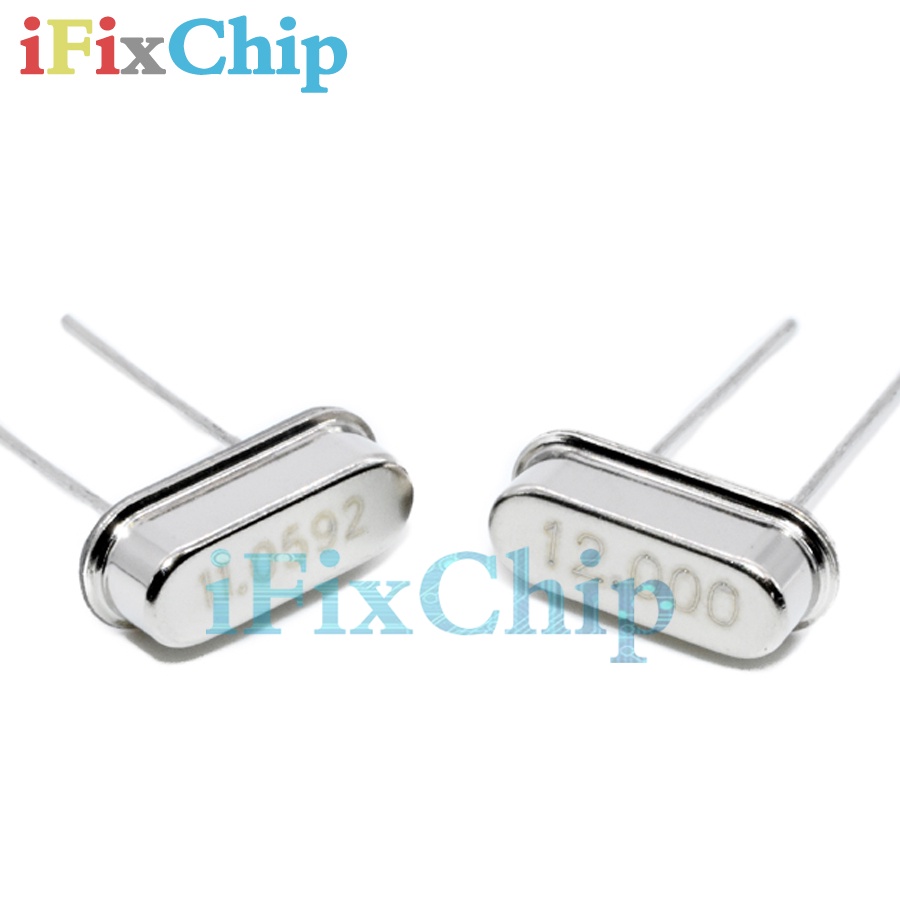 Máy Đo Tần Số Đá Thạch Anh 10 4Mhz 6Mhz 8Mhz 10Mhz 12Mhz 16Mhz 20Mhz 24Mhz 32.768K 32.768K HC49S 8.000MHZ