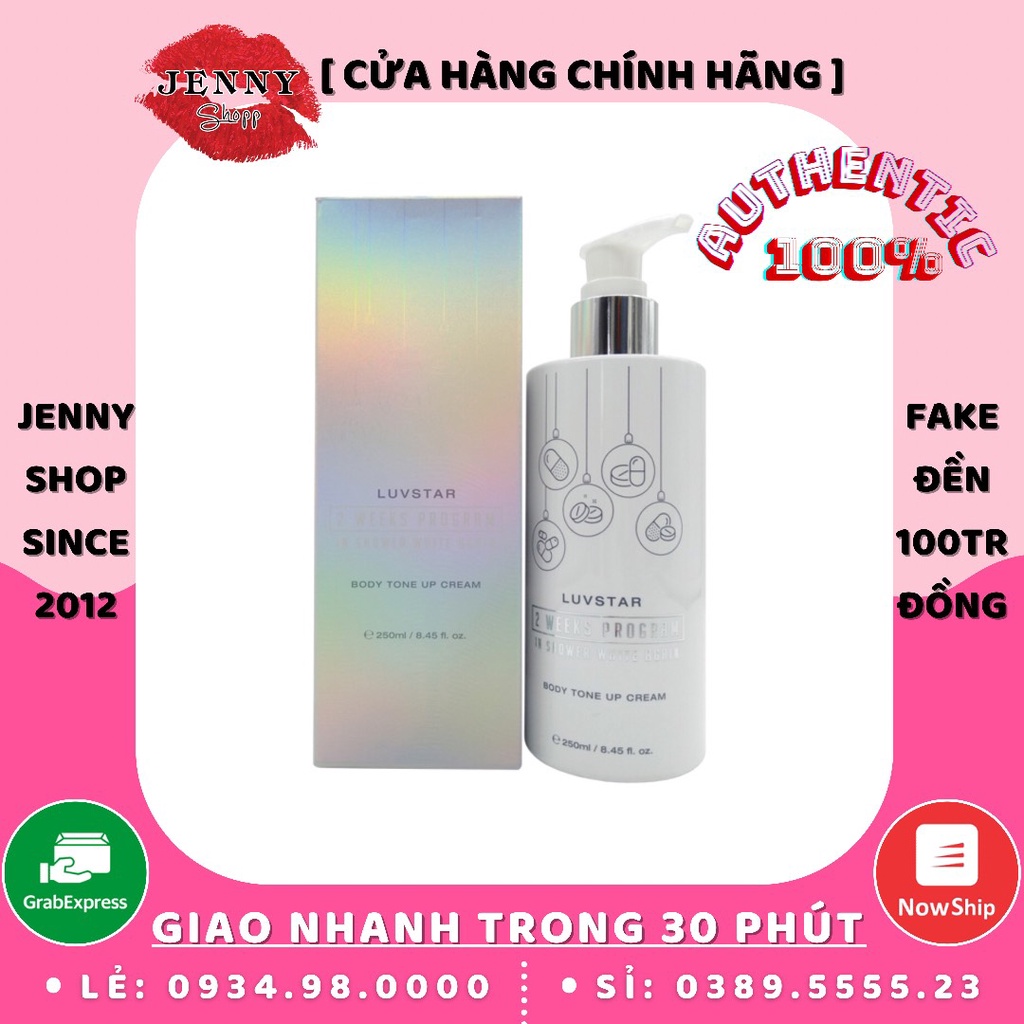 Sữa Tắm & Sữa Dưỡng Thể Trắng Da Luvstar Body Tone Up | BigBuy360 - bigbuy360.vn