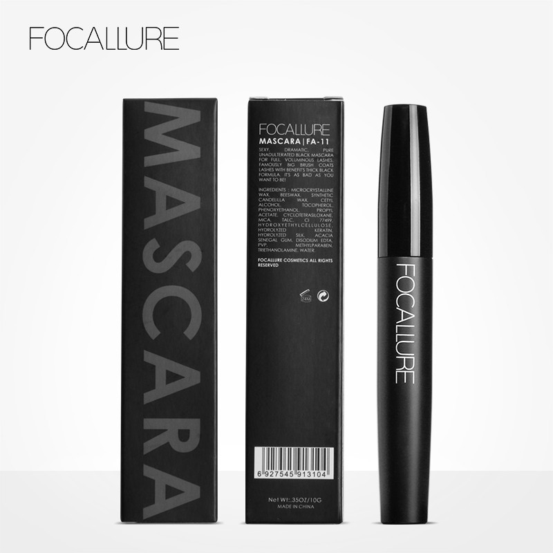 Mascara FOCALLURE kéo dài lông mi chống vón cục lâu trôi 10g