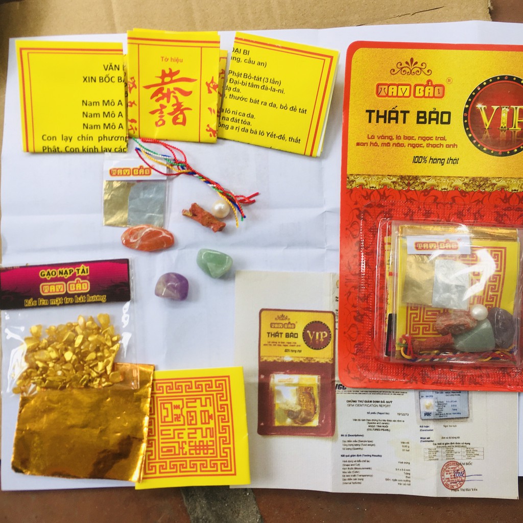 COMBO Cốt bát hương thất bảo VIP