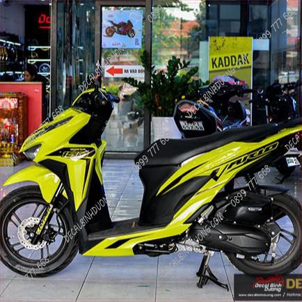 Tem Trùm Xe Máy - Tem Trùm Vario 125/150 Xanh Lá Nổi Bật