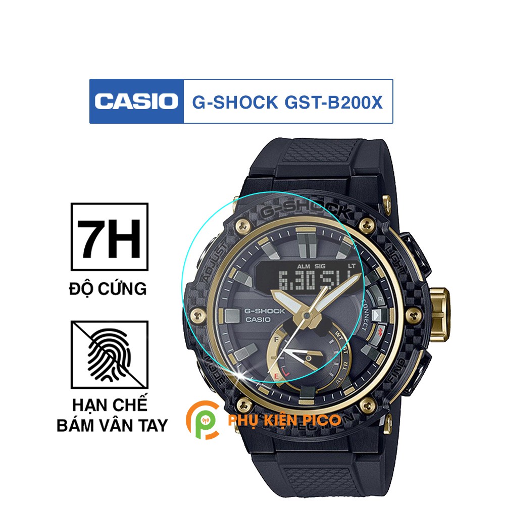 Cường lực đồng hồ Casio G-Shock GST-B200X độ cứng 7H chống trầy xước – Dán màn hình Casio G-Shock GST-B200X