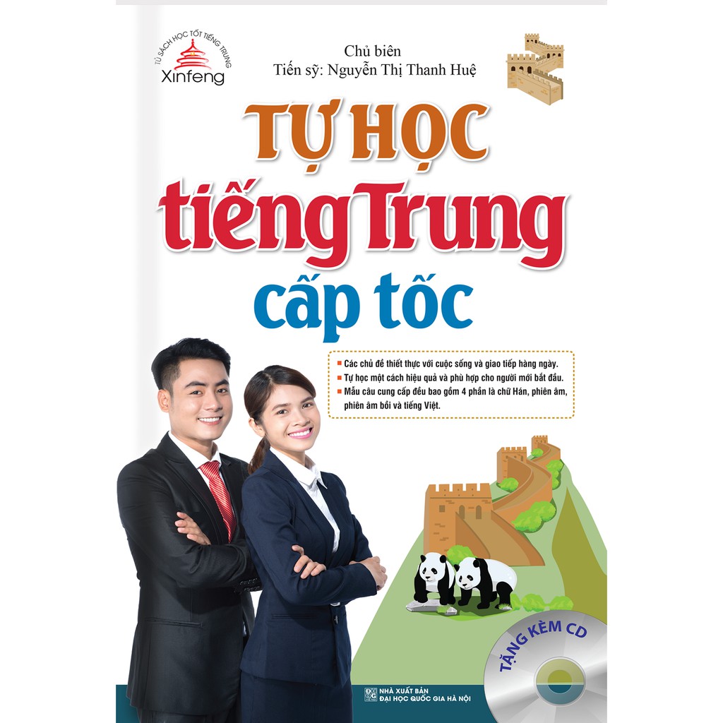 Sách - Tự học tiếng Trung cấp tốc ( kèm CD)