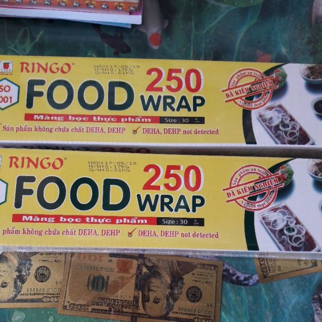 Màng bọc thực phẩm Food Wrap, Cuộn bọc nhựa bảo quản thức ăn lâu dài an toàn, hợp vệ sinh khi sử dụng