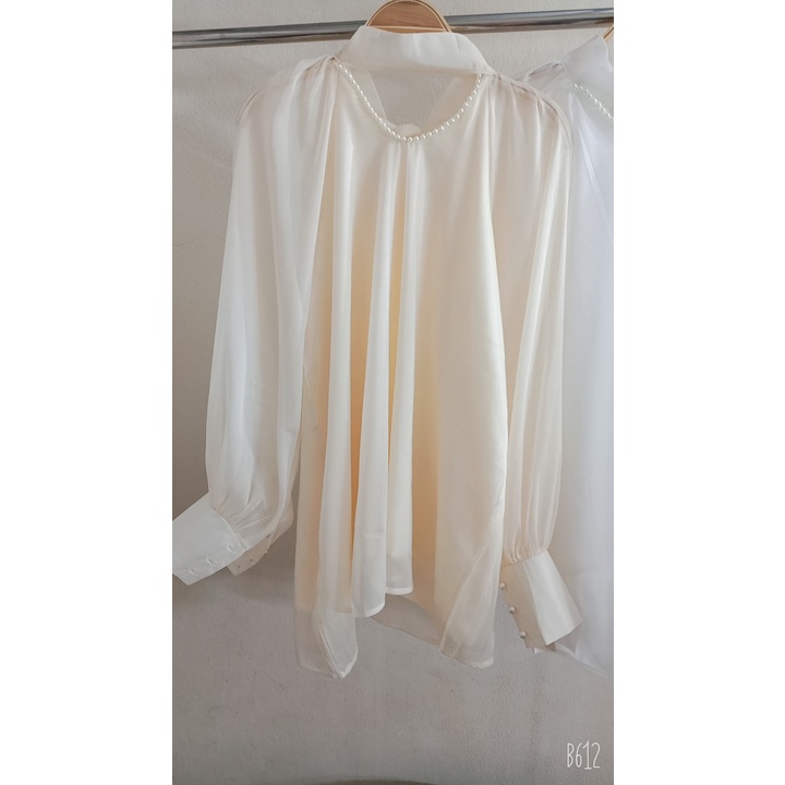 áo babydoll tay bồng tiểu thư dấu quần kaca