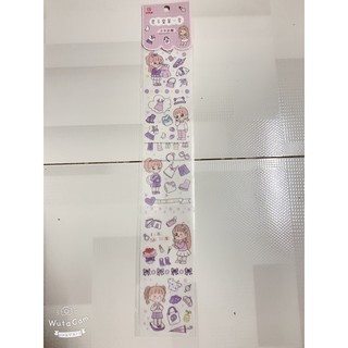 Sticker dài 1 tờ cute