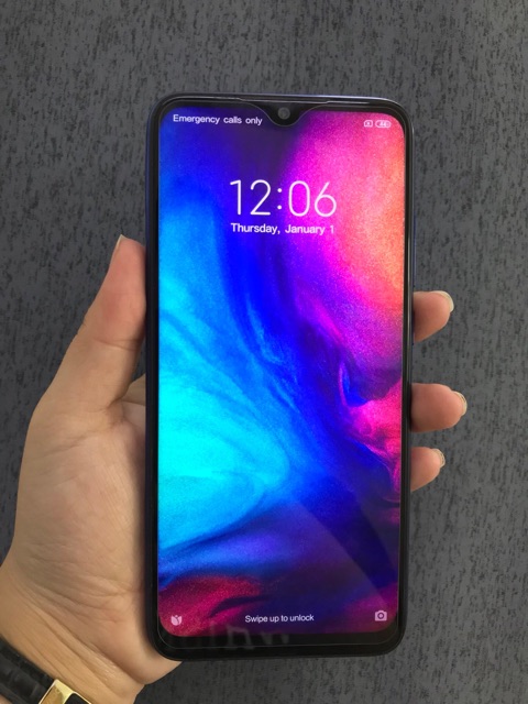 Điện thoại xiaomi redmi note 7 cpu snap 660 ram 6gb bộ nhớ 64gb mới 99%