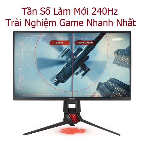 [Rẻ vô địch] Màn hình Asus ROG Strix XG258Q 24.5Inch 240Hz 1ms (Bảo hành Hãng 36 tháng)