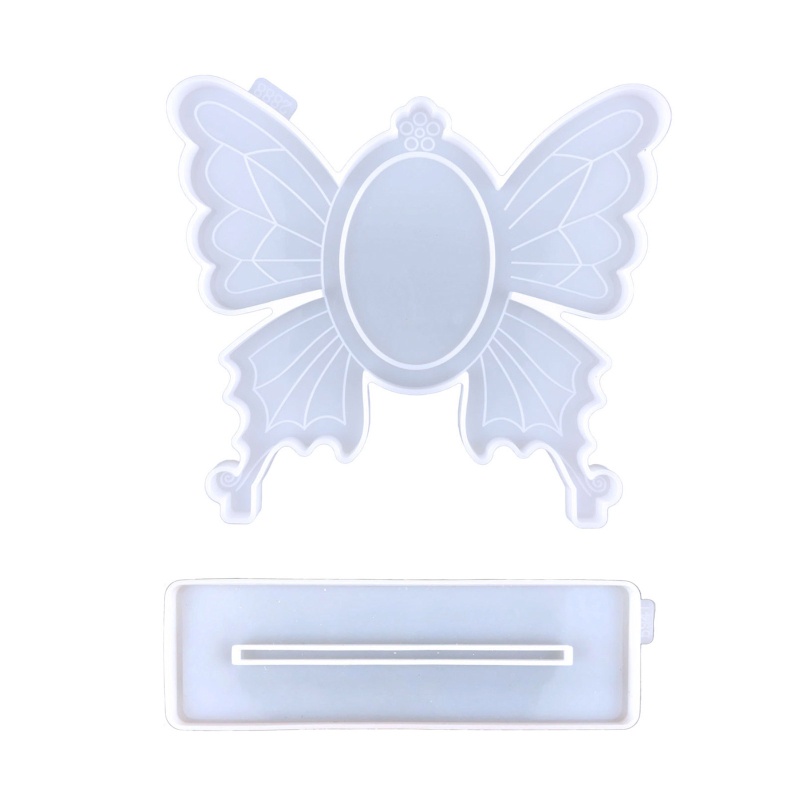 Khuôn Silicone Làm Khung Ảnh Hình Bươm Bướm
