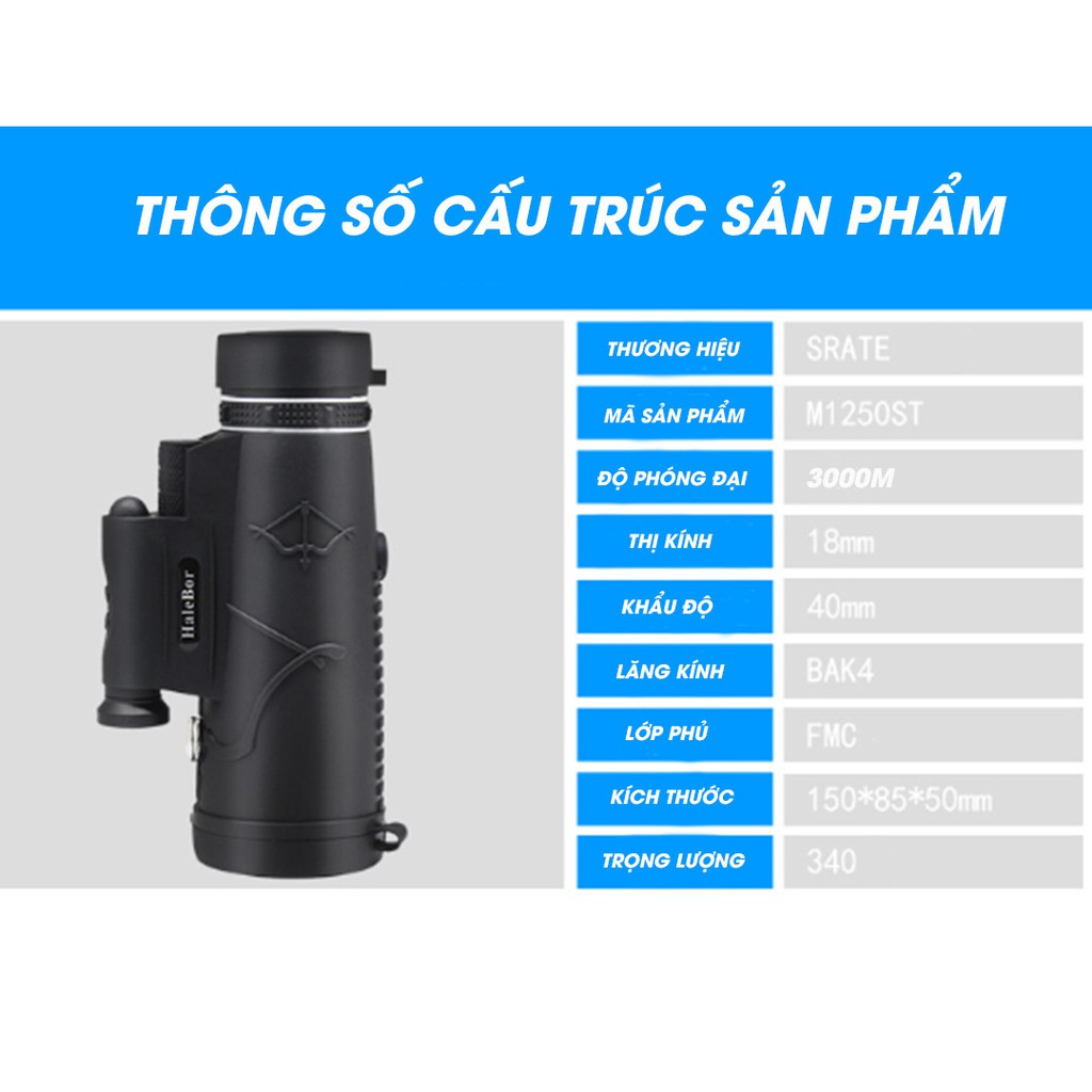 ỐNG NHÒM bỏ túi MINI SCOPE Monocular 1500-12000m