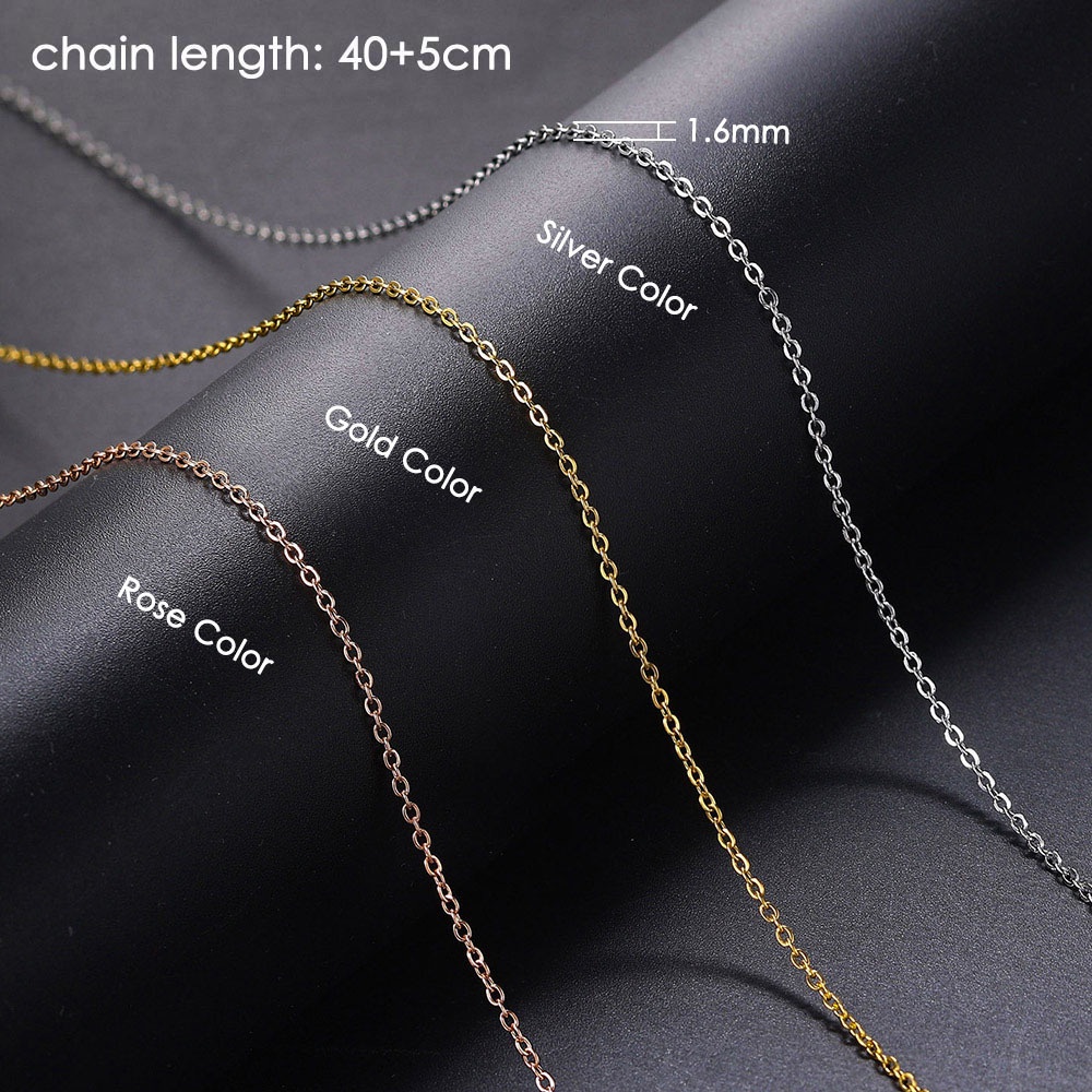 Dây chuyền vòng cổ nữ titan lẻ không mặt TT5625 316L - CAM KẾT KHÔNG GỈ, KHÔNG BAY MÀU - BẢO HÀNH 12 THÁNG