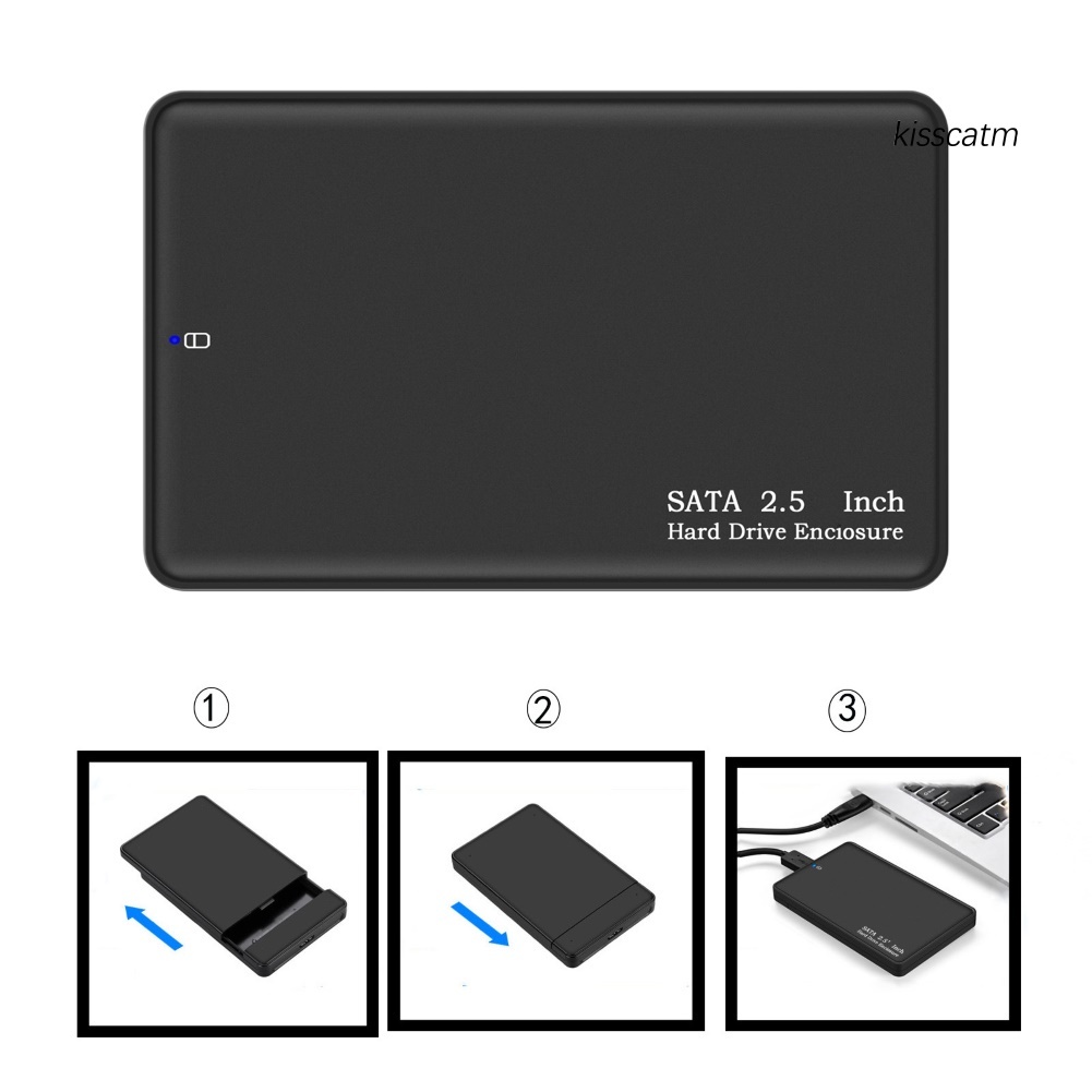 Hộp Đựng Ổ Cứng Ngoài Usb 3.0 2.5inch Sata Hdd Ssd Cho Pc | BigBuy360 - bigbuy360.vn