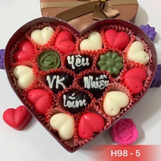 Socola valentine (hộp 18 viên)