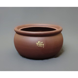 Nồi đất kho cá nấu cơm Bát Tràng phi 20cm