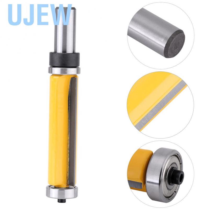 Mũi phay cắt gỗ thẳng dài 2-1/2\" đường kính cạnh 3/4\" có trục 1/2\"