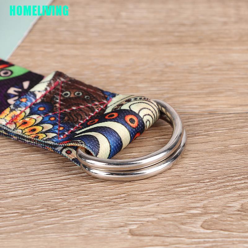 Dây Đai Tập Yoga In Họa Tiết Nhiều Màu Tùy Chỉnh Tiện Dụng Cho Gia Đình