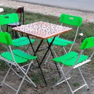 Ghế gấp 3 mảnh _ ghế cà phê ( thanh lý mới 100%)
