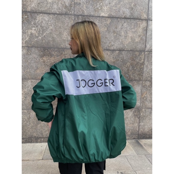 Áo Khoác Xanh JOGGER Sport jacket Unisex Nam Nữ
