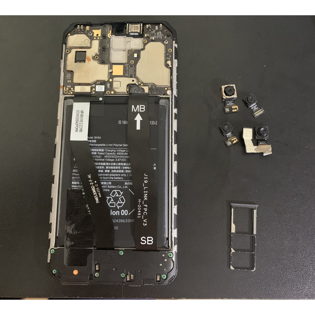 Linh kiện bên trong Redmi 9, Bo sạc Redmi 9, Camera Redmi 9, Loa Redmi 9, Main Redmi 9