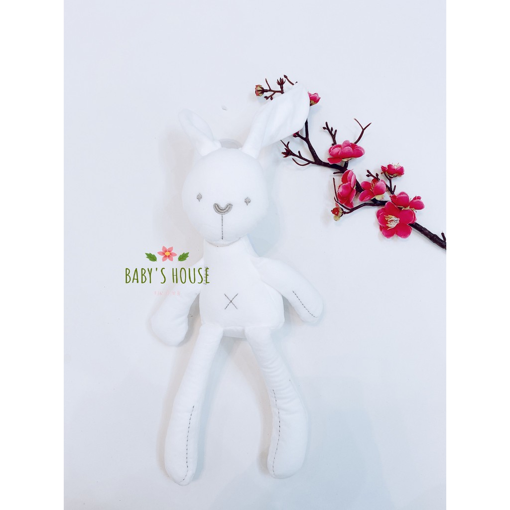Thú bông thỏ trắng, cừu trắng, voi trắng cho bé yêu - Baby's House