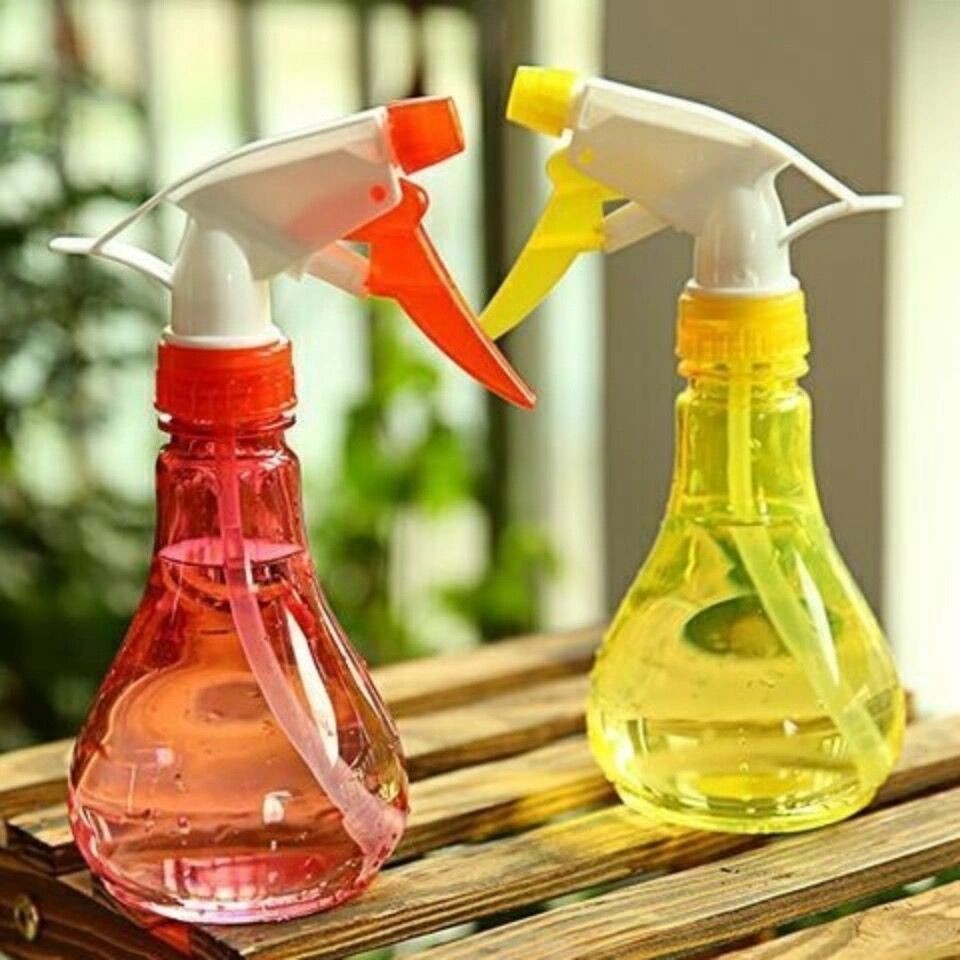 Monja 200ml Household Disinfectant Alcohol Spray Bottle Press Type Watering Spray Bottle