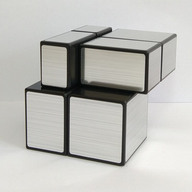 Rubik Qiyi 2x2 Mirror Vàng - Đồ chơi Rubik Biến Thể Giúp Phát Riển IQ