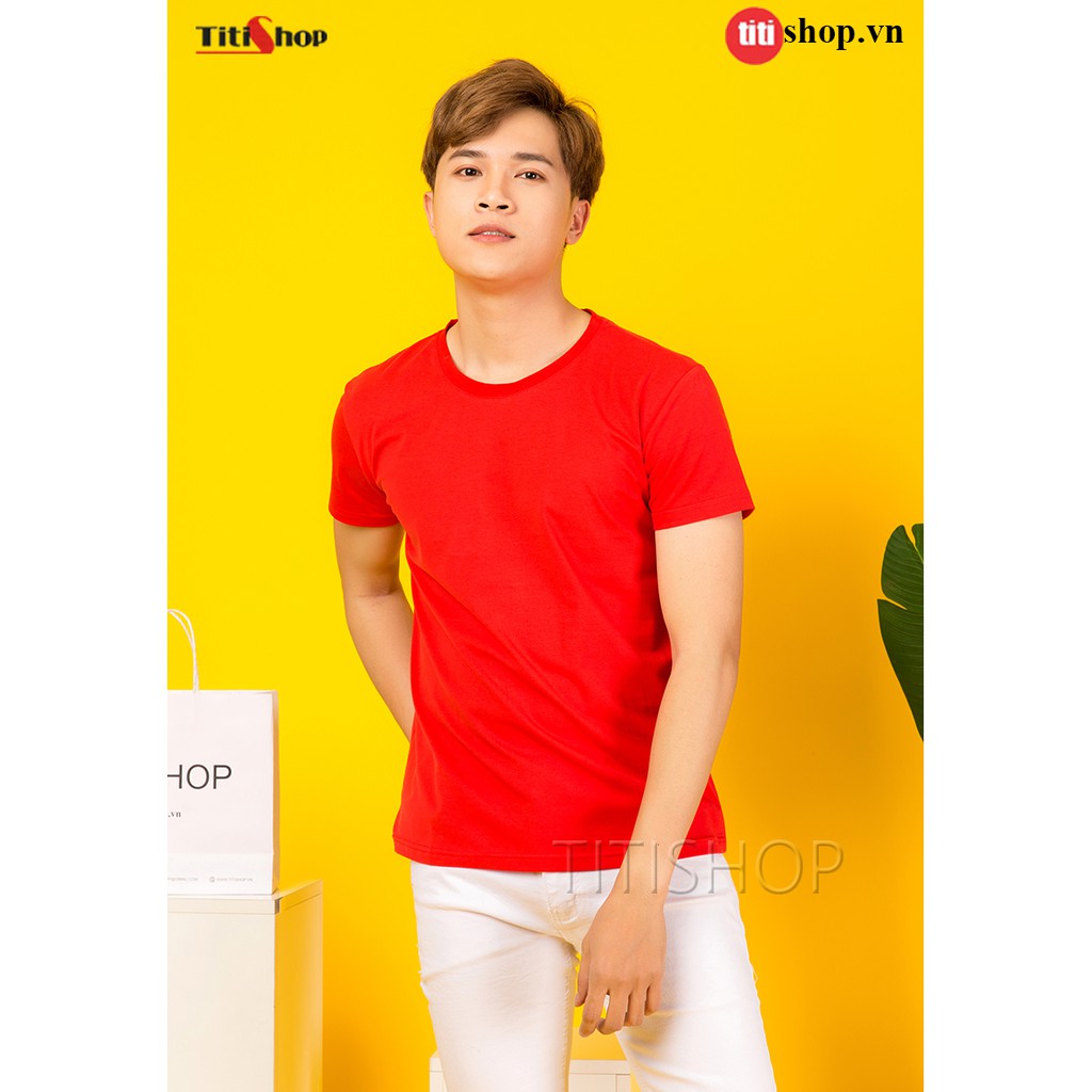 Áo Thun Trơn TitiShop AT534 Trơn xịn