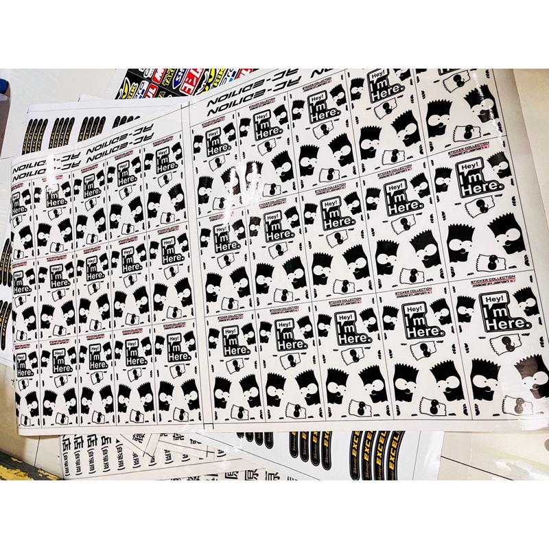 Tem Set in Trong Mẫu Simpson ✌