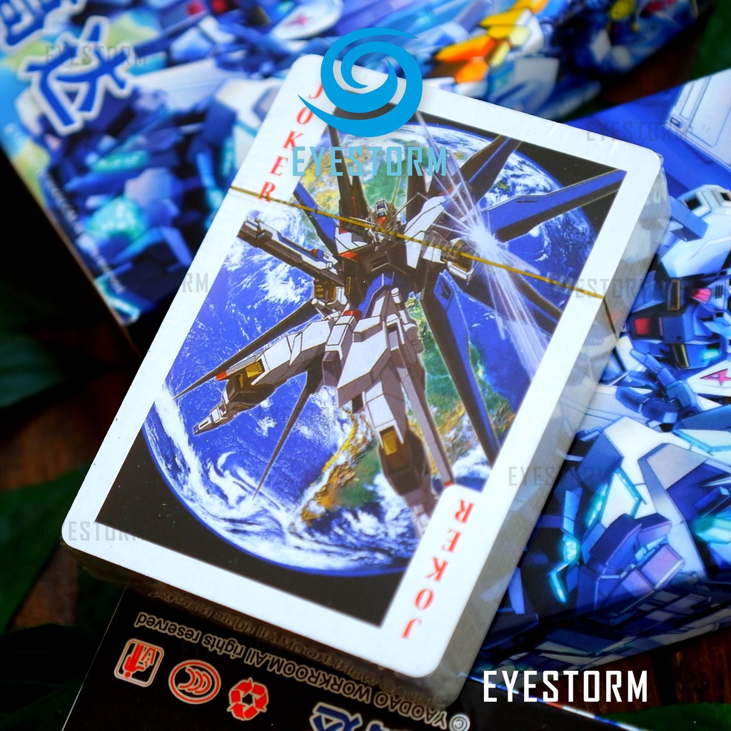 Bài tây anime Gundam, tú lơ khơ, manga - Poker YW - 54 lá
