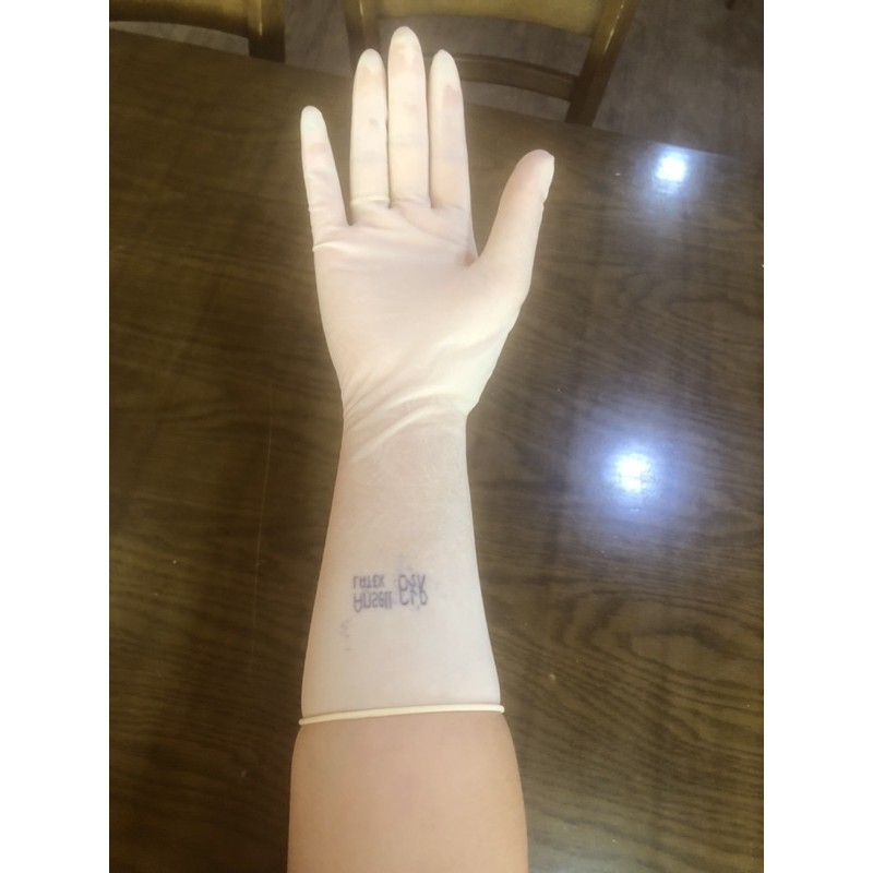 Găng tay y tế Malaysia dài 29 cm