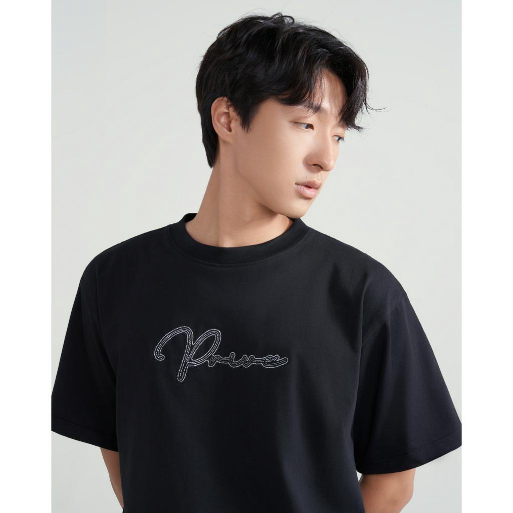 DVRK - Áo Thun Oversize Privé Signature Embroidered La Galerie-DVRK-23SS