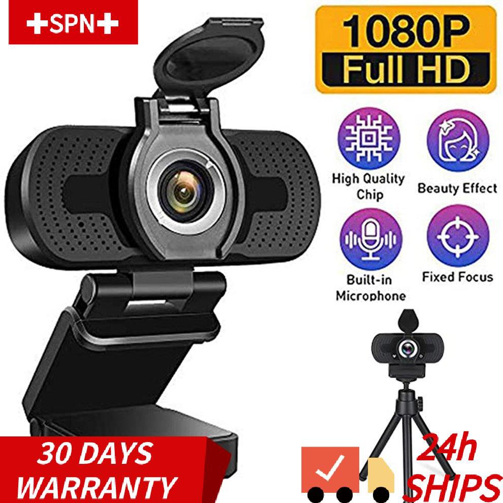 Webcam 1080p Cổng Usb Có Vỏ Bọc Ống Kính Cho Máy Tính | BigBuy360 - bigbuy360.vn