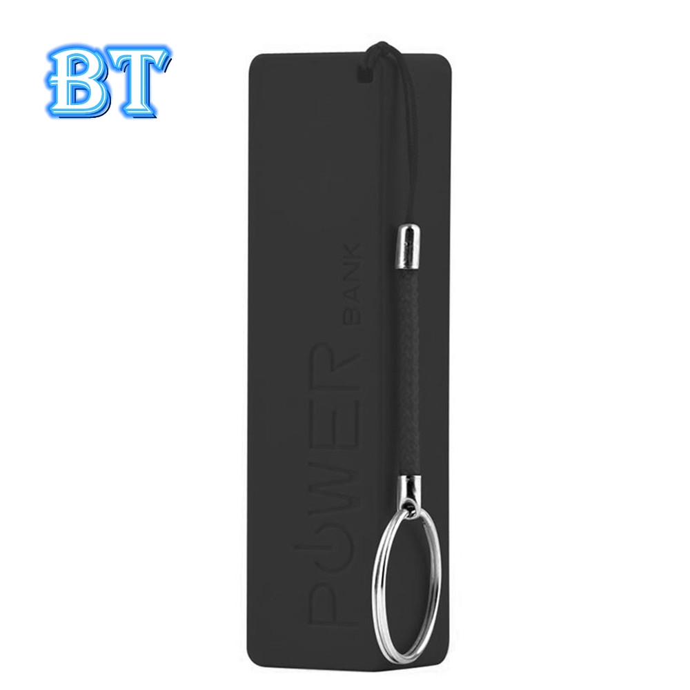 Hộp Sạc Pin Dự Phòng 18650 Diy Màu Đen