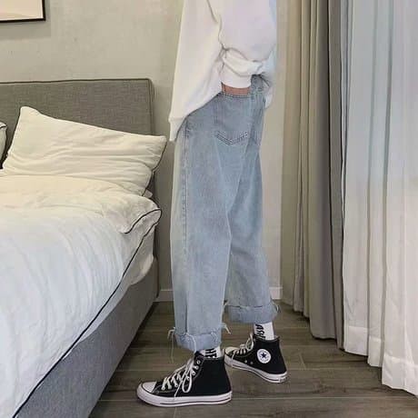 [009] _Quần Jean Nam  Ống Rộng Baggy  Unisex  Phong Cách Bụi (Mã Số :Quần Jean Nam Đen,Quần Jean Nam | WebRaoVat - webraovat.net.vn