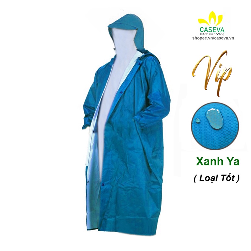 Áo Mưa Bộ Mangto Nam Nữ Cặp Đôi - Dây Kéo Khóa