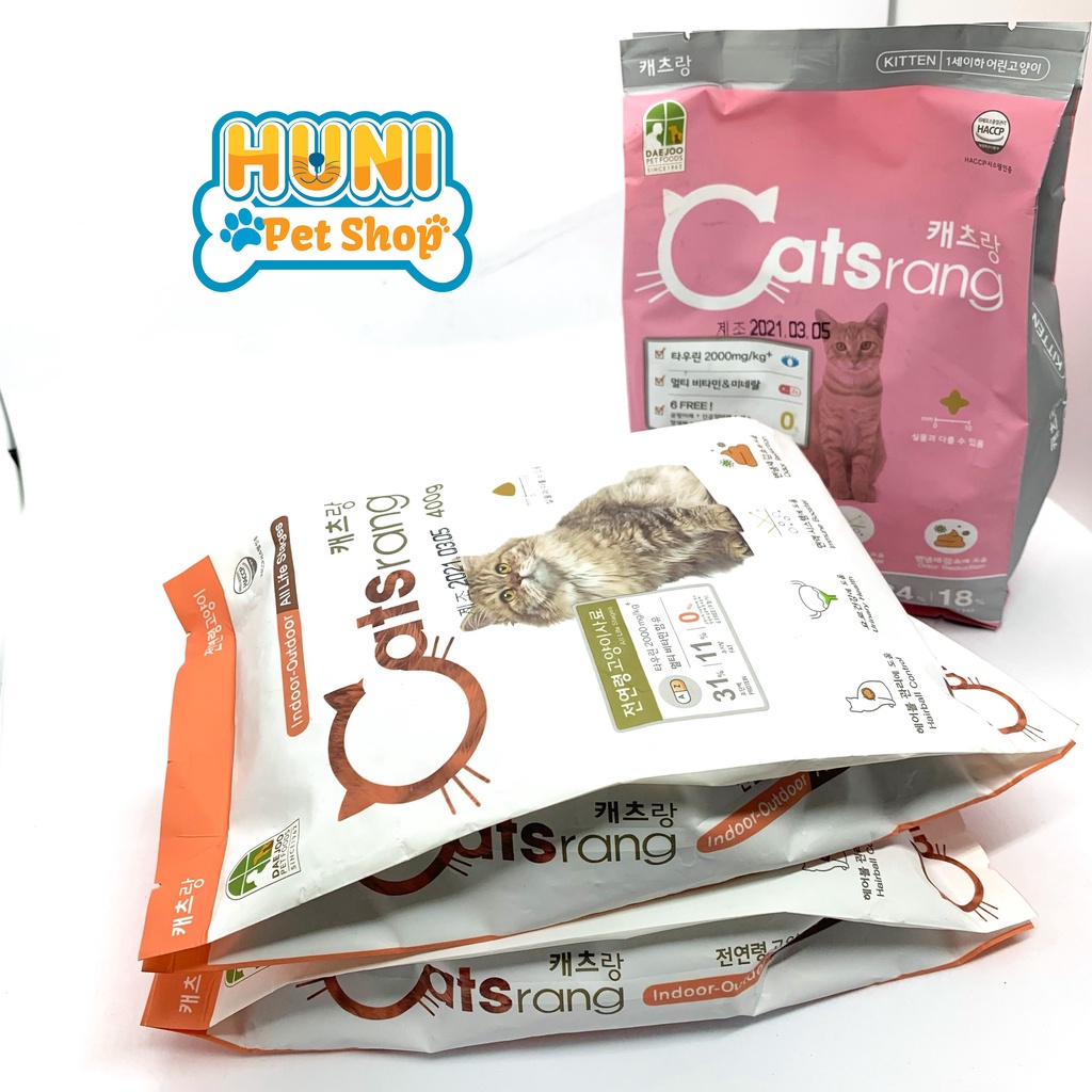 Thức ăn cho mèo Catsrang All Life Stages đồ ăn cho mèo mọi lứa tuổi - gói 5kg