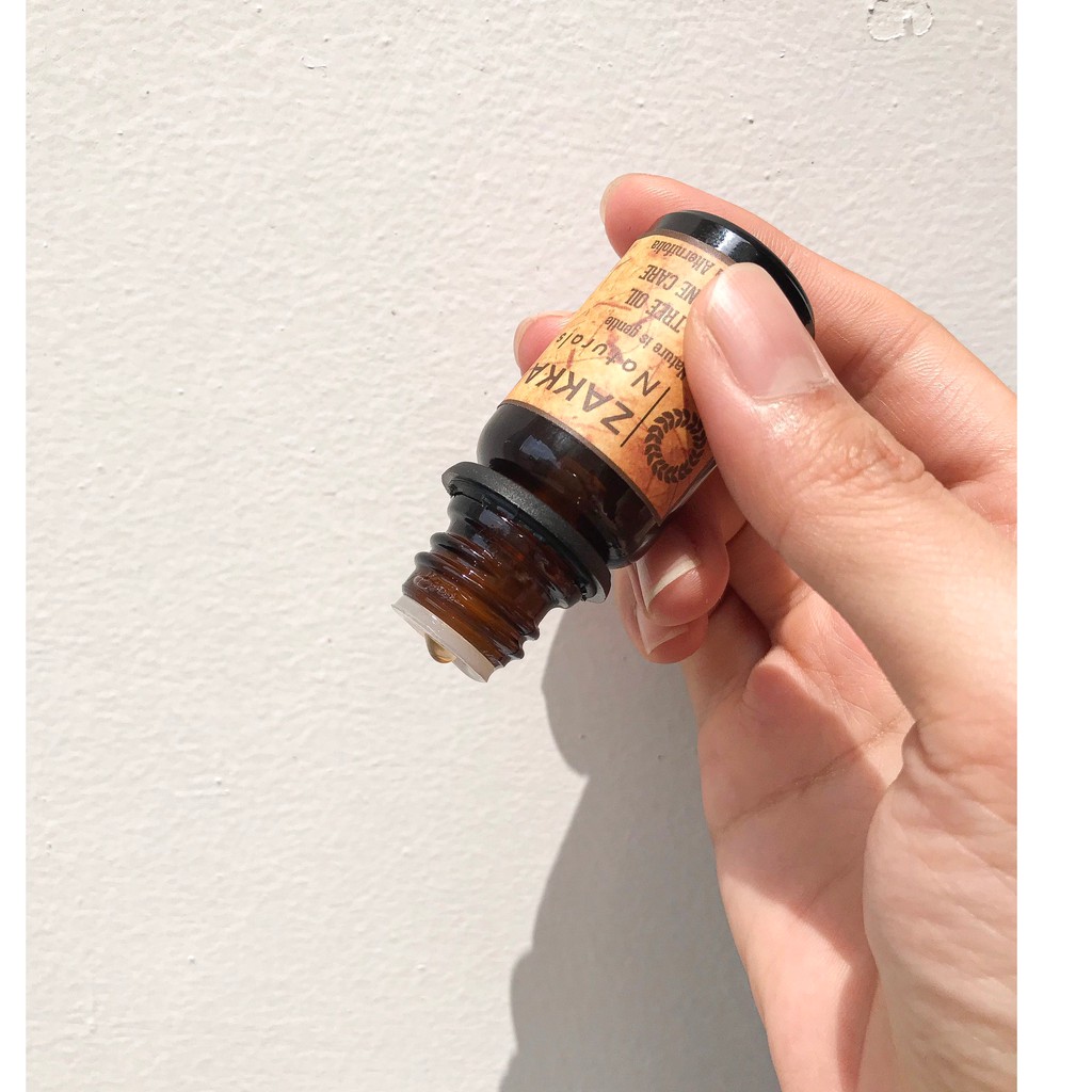 Tinh Dầu Tràm Trà Giảm Mụn Giảm Sưng Acne Tea Tree Oil 10ml - Zakka Naturals | BigBuy360 - bigbuy360.vn